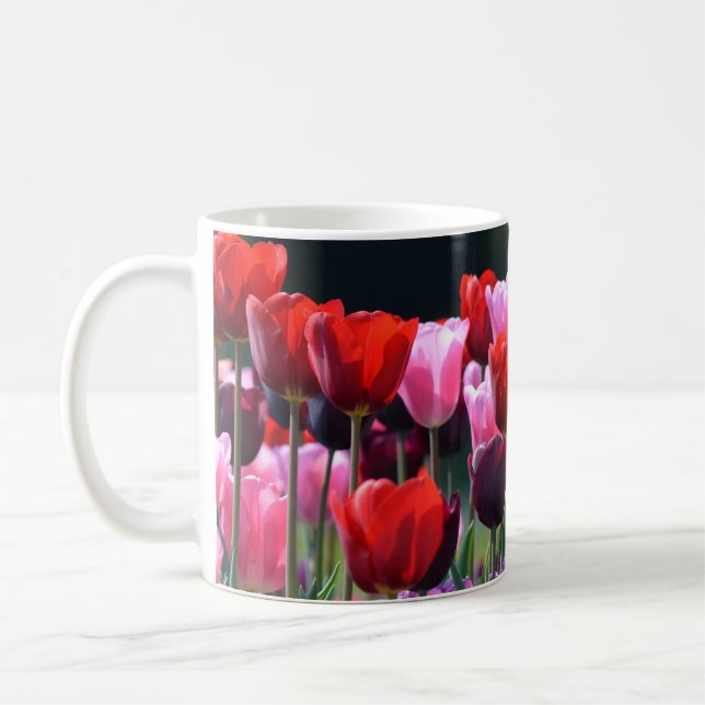 Tulips Photo Mugg (Vänster)