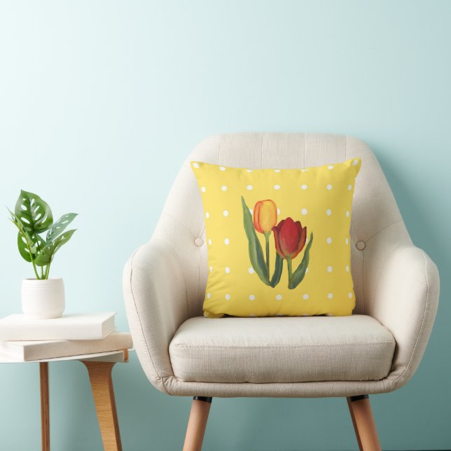 Tulips Pillow Kudde (Stol)