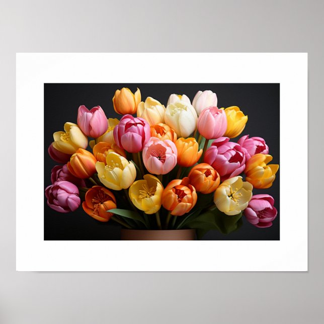 Tulips Poster (Framsidan)