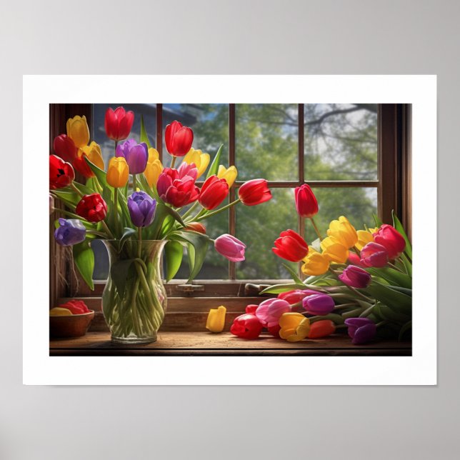 Tulips Poster (Framsidan)