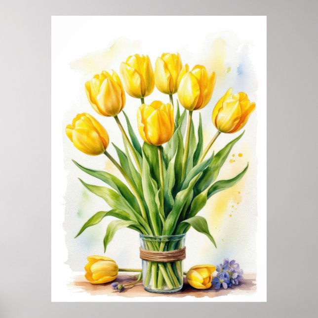 Tulips Poster (Framsidan)