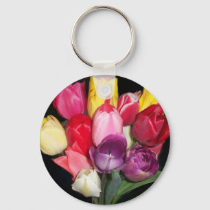 Tulips säger allt nyckelring