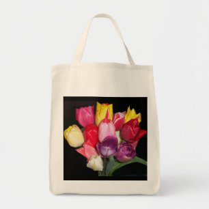 Tulips säger allt tygkasse