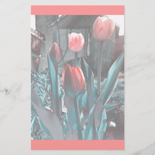 Tulips Stationery Brevpapper (Framsida)