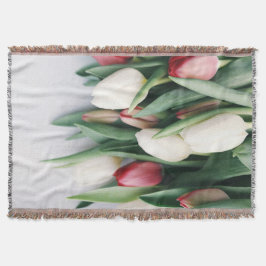 Tulips Throw Blanket Mysfilt