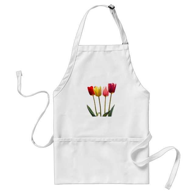 TULIPS VUXEN APRON FÖRKLÄDE (Framsidan)