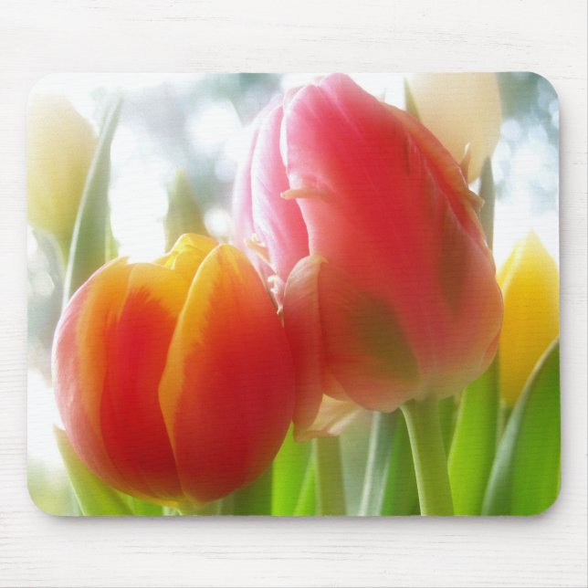 tulipsTWOTillsammansMousepad Musmatta (Framsidan)