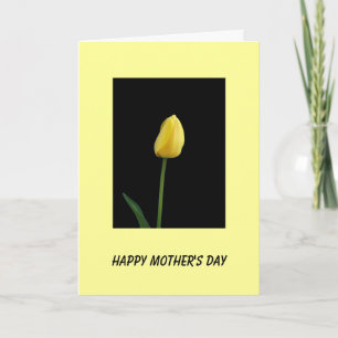 Tuliska blommor från lycklig mors dag kort