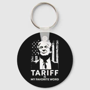 Tull är mitt favoritord Trump rolig fras Nyckelring