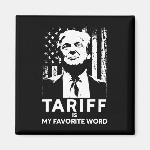 Tull är mitt favoritord Trump Roligt talesätt Magnet