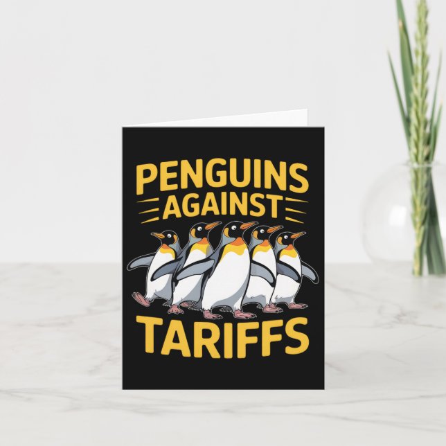 Tull Penguins mot Tull Liberation Day Wome Kort (Framsida)