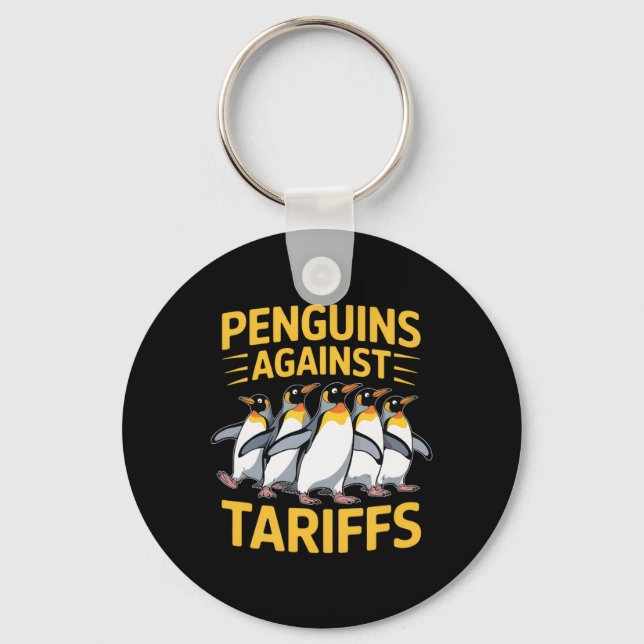 Tull Penguins mot Tull Liberation Day Wome Nyckelring (Framsida)