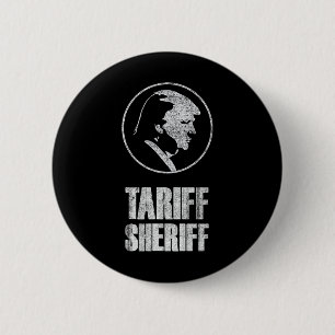 Tull Sheriff Rolig President Trump Politisk Satir Knapp