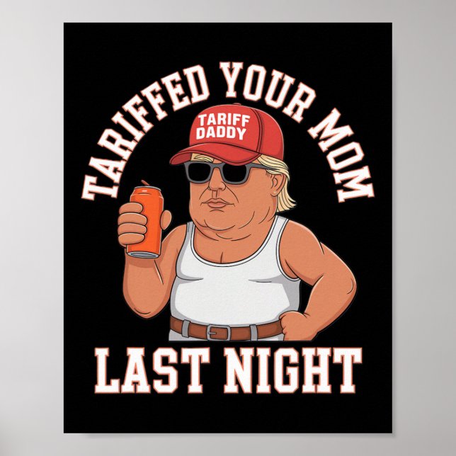 Tullade din mamma i natt  poster (Framsidan)