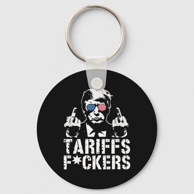 Tullar Ers Trump Doge Tariffer Skatt  Nyckelring (Framsida)