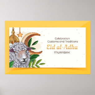 Tullar och traditioner i firande (Eid al-Adha) Poster
