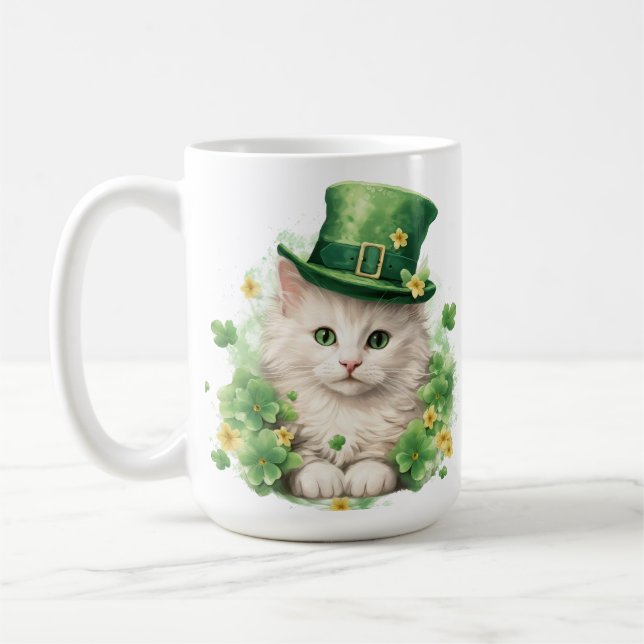 TULLFLÖDESKATEGORI FÖR ST PATRICKS DAY KAFFEMUGG (Vänster)