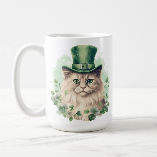 TULLFLÖDESKATEGORI FÖR ST PATRICKS DAY KAFFEMUGG (Vänster)