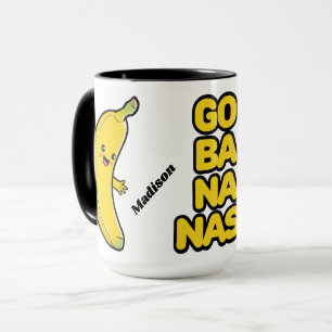 Tullnamn för Cute Bananas Mugg
