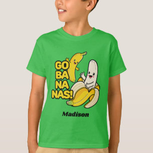 Tullnamn för Cute Bananas T Shirt