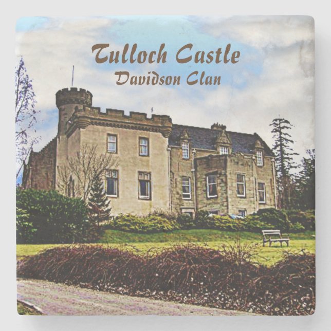 Tulloch Castle - Davidson Klan Stenunderlägg (Framsidan)