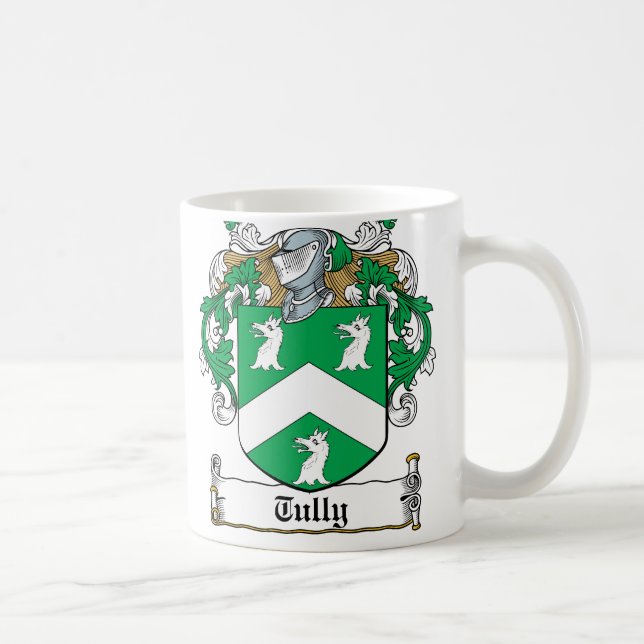 Tully familjvapensköld kaffemugg (Höger)