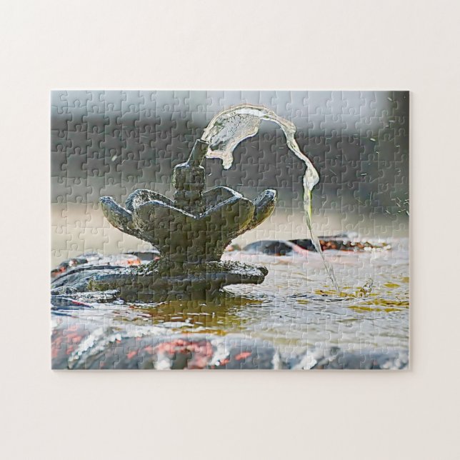 Tully, Kildare .Fontän Stable Yard Pussel (Horisontell)