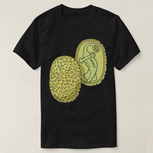Tully Monster Concretion Tullimonstrum Fossil Nodu T Shirt (Design framsida)