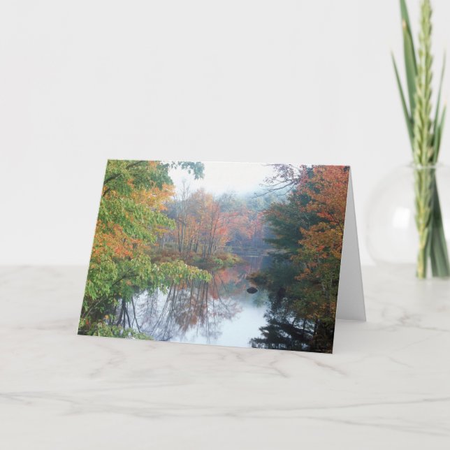Tully River Autumn Kort (Framsida)