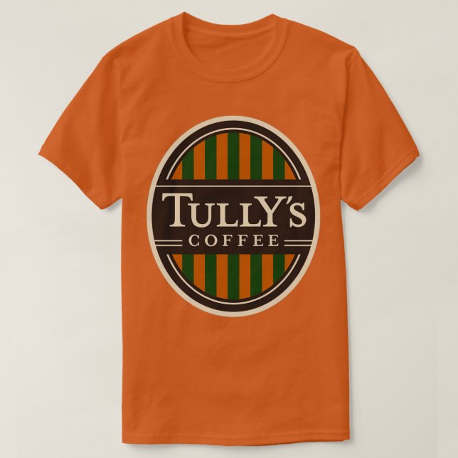 Tullys Coffee Japanskt cafe T Shirt (Design framsida)