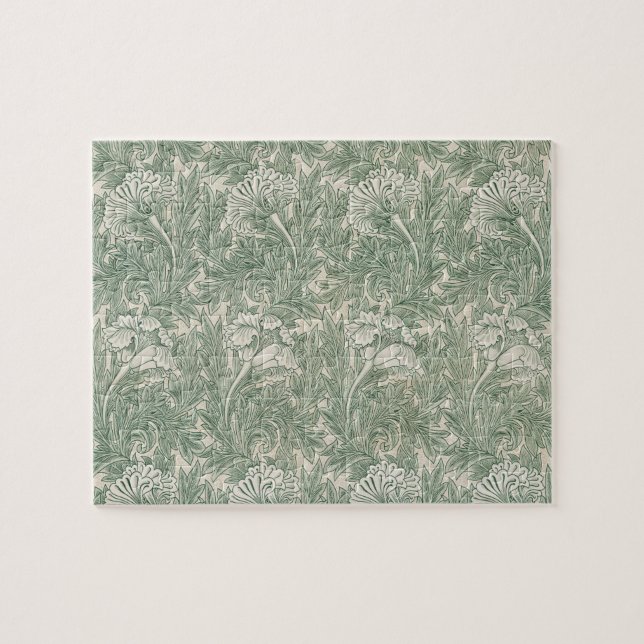Tulpan av William Morris Pussel (Horisontell)