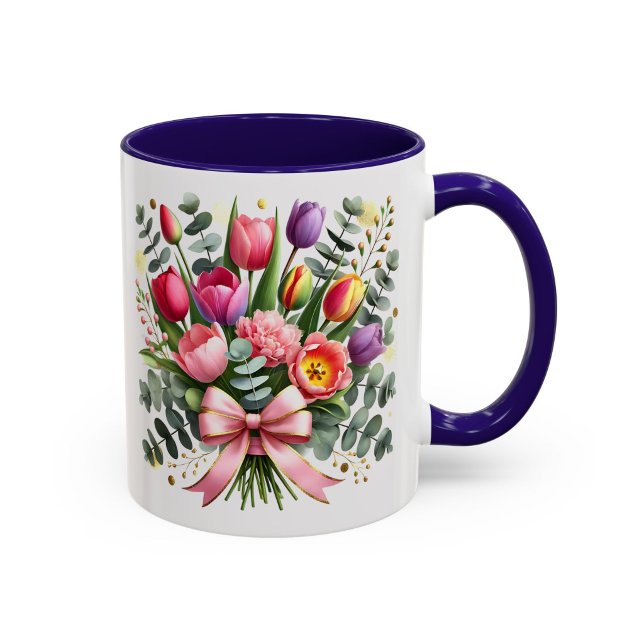 Tulpan Blomma Mugg Bukett Present Elegant (Skapare uppladdad)
