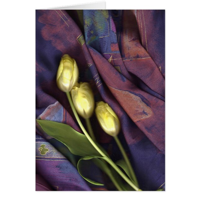 Tulpan från hjärtan OBS kort (Framsidan)