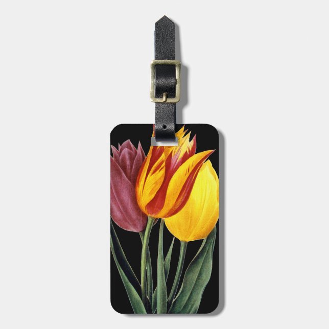 Tulpan (Tulipa Gesneriana) Bagagebricka (Vertikal Framsida)