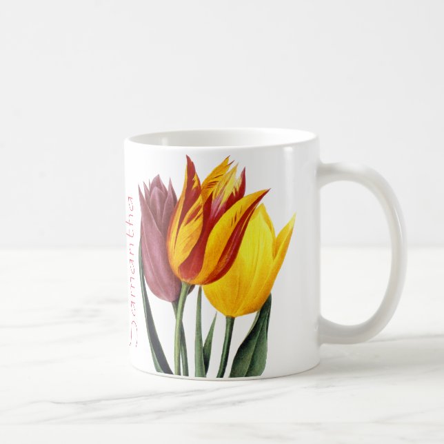 Tulpan (Tulipa Gesneriana) Kaffemugg (Höger)