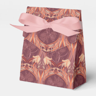 Tulpaner Art Nouveau Viktoriansk scarf Presentaskar