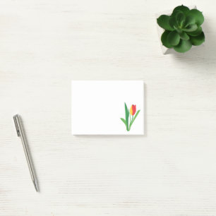 Tulpaner Blomma Post-it Block