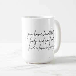 Tulpaner, Lavendel, Solros & Antik Bok Kaffemugg