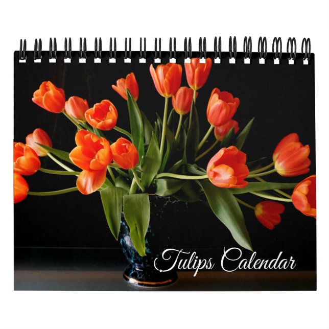 Tulpaner Liten Storlek Kalender (Omslag)