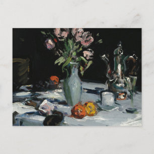 Tulpaner och en kaffepanna Samuel John Peploe Vykort