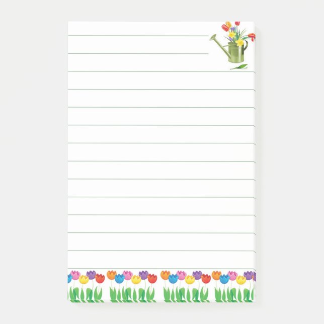 Tulpaner Post-it Block (Framsida)