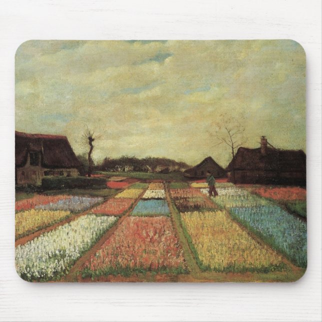 Tulpanfälten av Vincent van Gogh Musmatta (Framsidan)