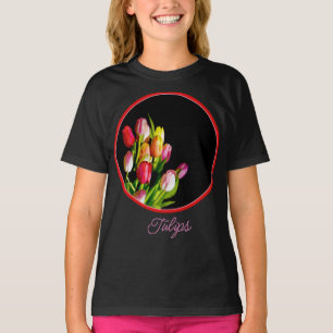 Tulpanfärgning - Originalfärgsbild T-Shirt