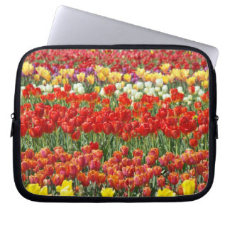 Tulpanfestival blommor Laptopfodral påse Högtider Laptop Fodral