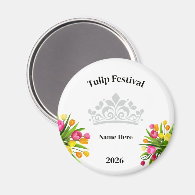Tulpanfestivalen  magnet (Front/Back)