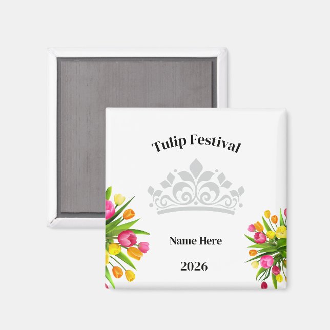 Tulpanfestivalen  magnet (Front/Back)