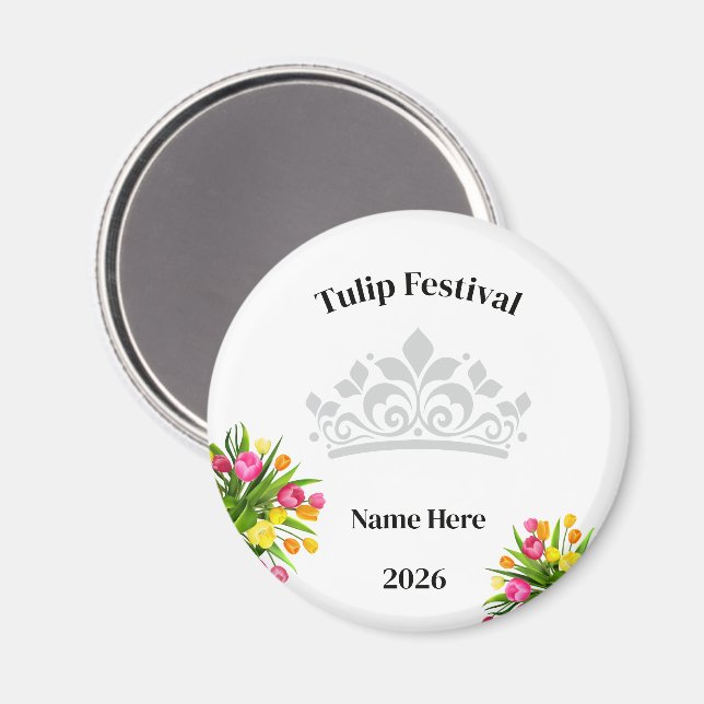 Tulpanfestivalen  magnet (Front/Back)