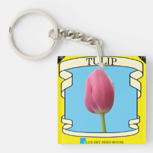 Tulpanpaketets nyckelkedja