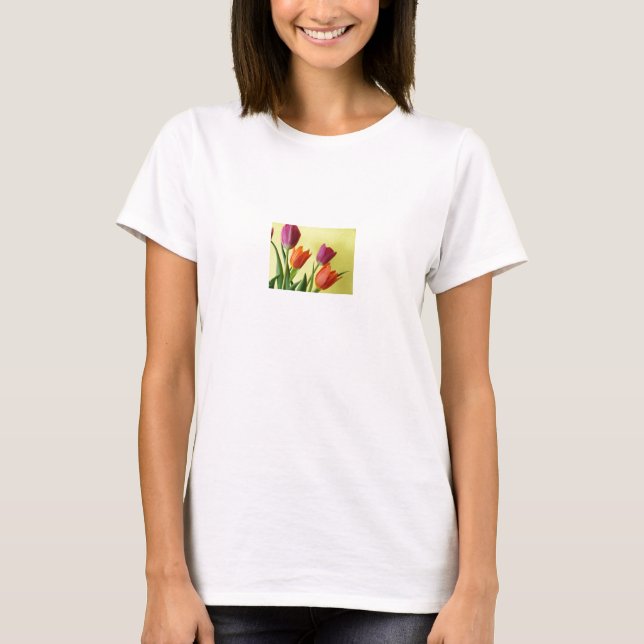 TulpanT-tröja T-shirt (Framsida)