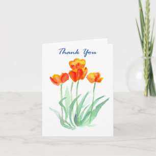 Tulpantack Notecard Tack Kort